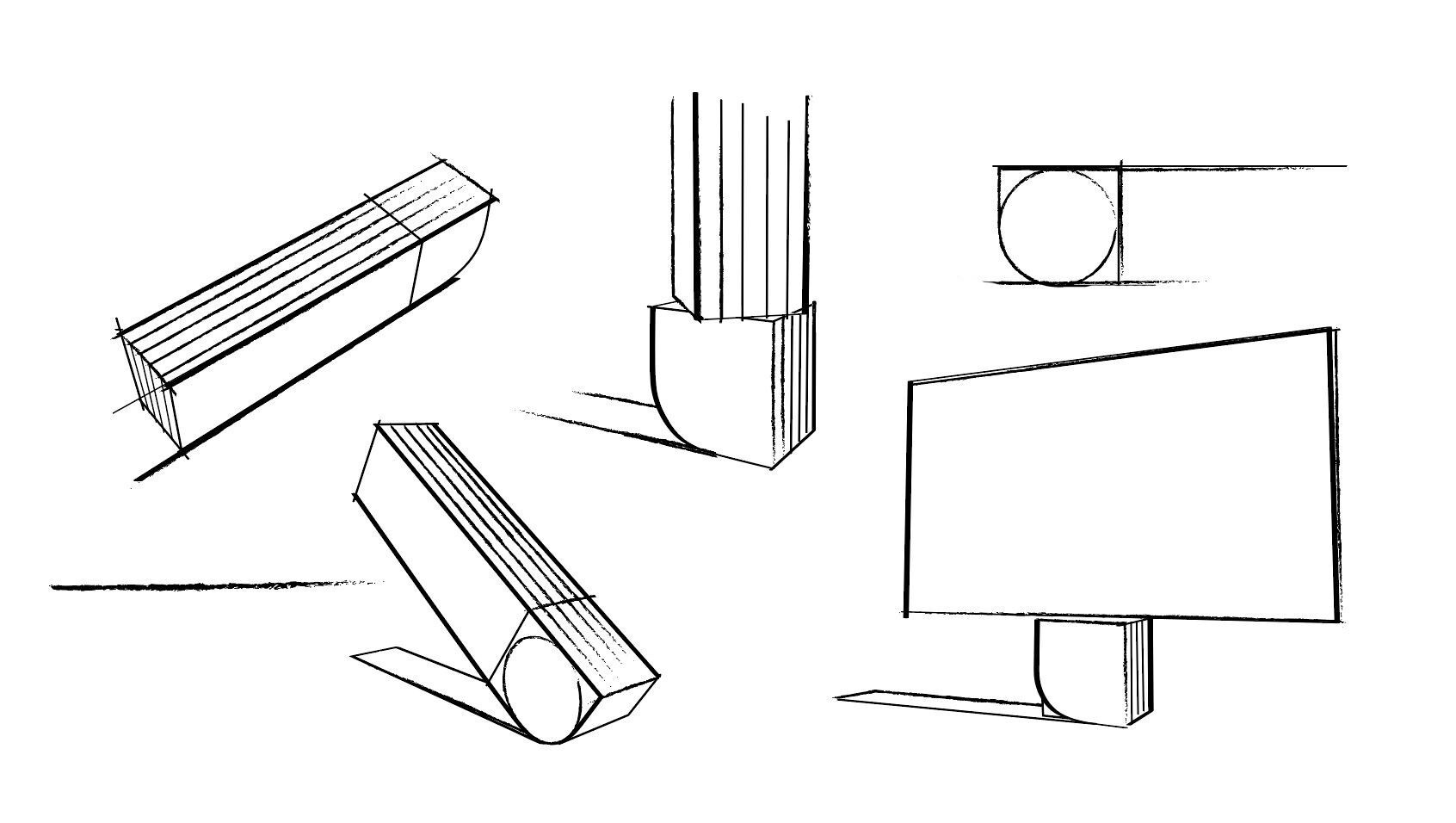 Boceto del televisor C SEED N1